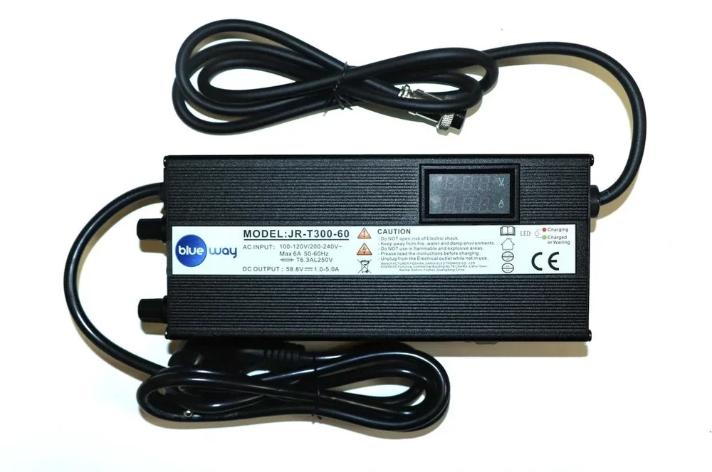 Fast Charger BLUE WAY (Cargador rapido) 72V 5A (84V max.) Minimotors Connector : GX16-3 - Bild 1
