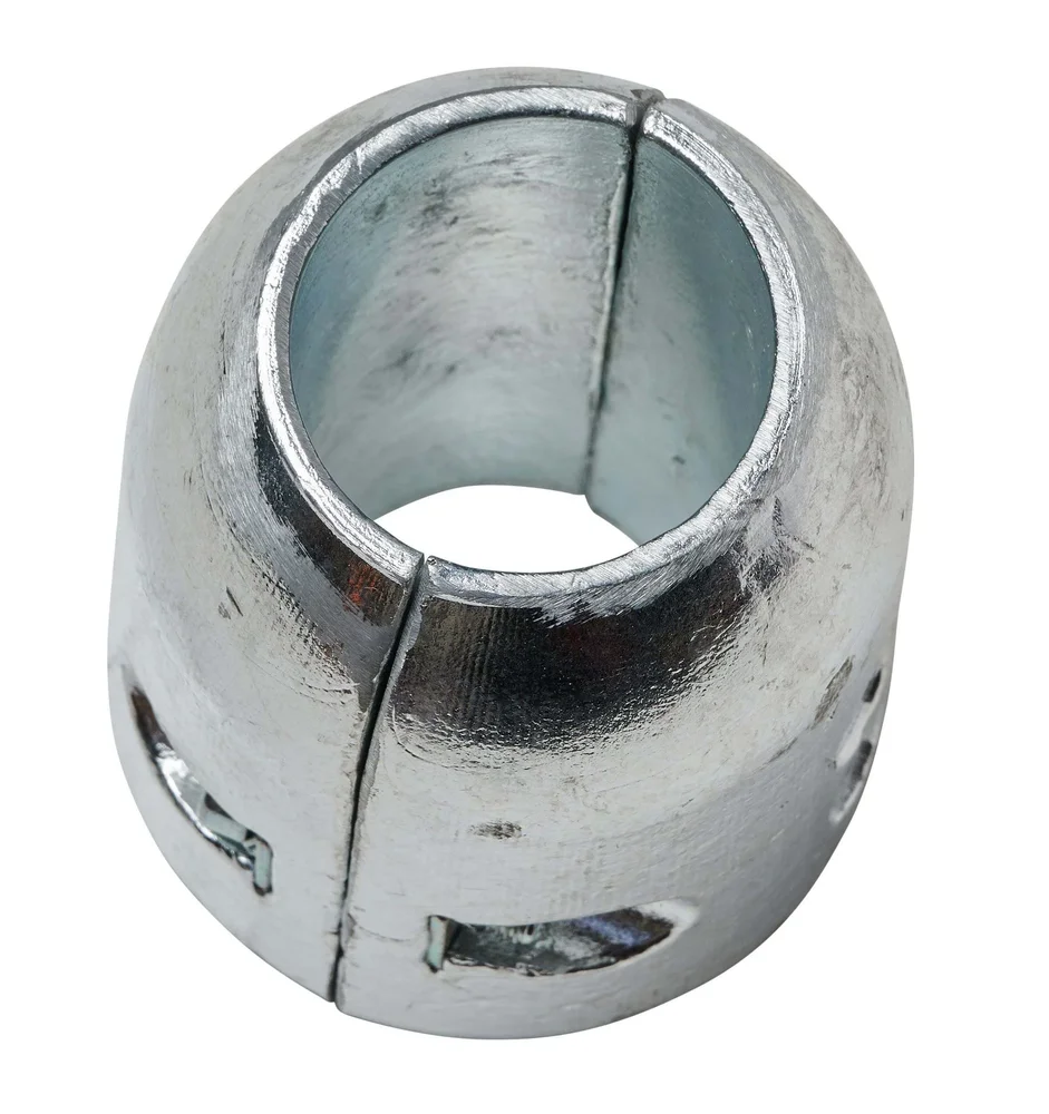Zinkanod axel ZN 70/40mm / 2,76/1,57in, armering, B142400