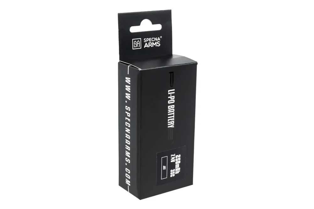 Specna Arms x Gens Ace Li-Po battery 250 mAh 35C 7.4V JST G-Tech Specna Arms x Gens Ace Li-Po battery 250 mAh 35C 7.4V JST G-Tech
