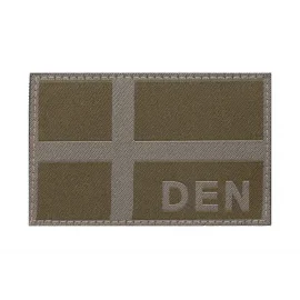 PVC PATCH DANSK FLAG - CAMOUFLAGE