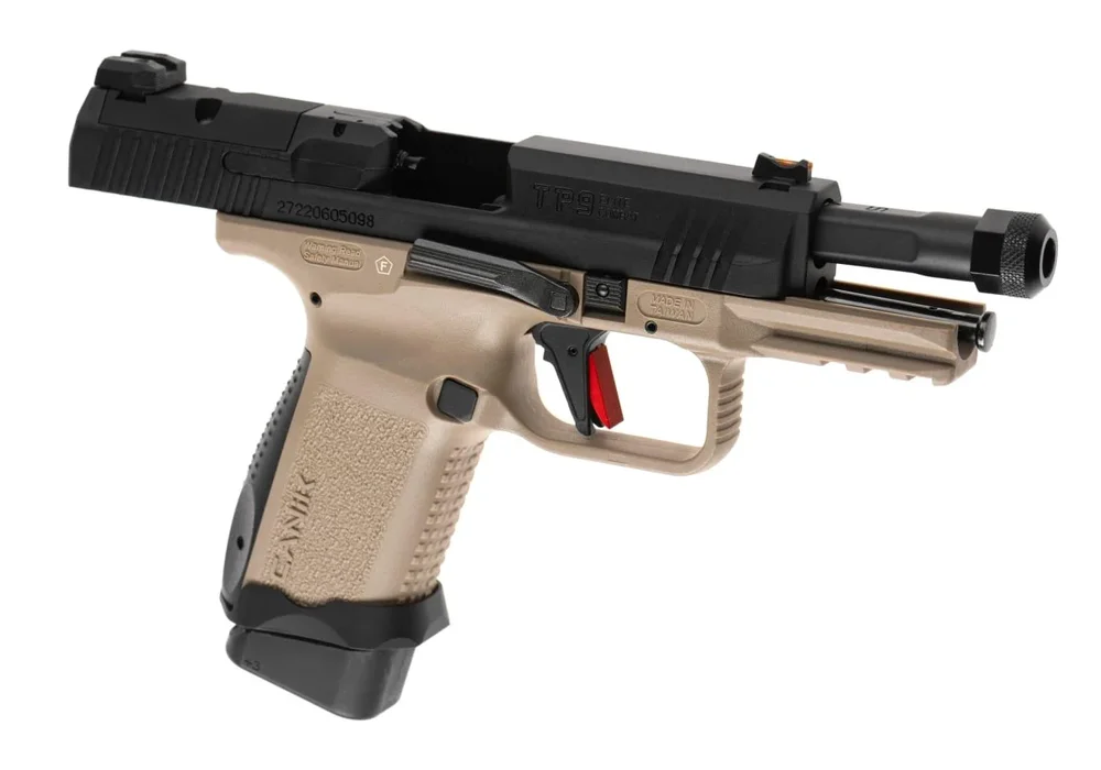 CANIK TP9 Elite Full Metal GBB - Black/Tan - Bild 3