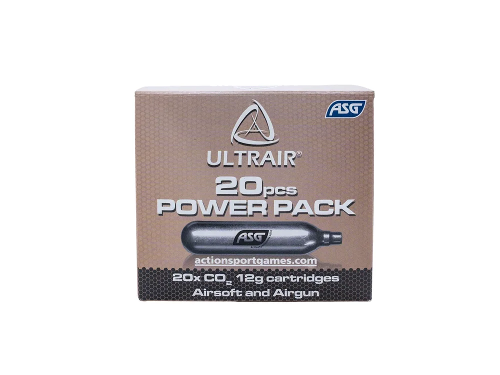 ULTRAIR 12 gr. Co2 cartridge, 20 Stk - Bild 1