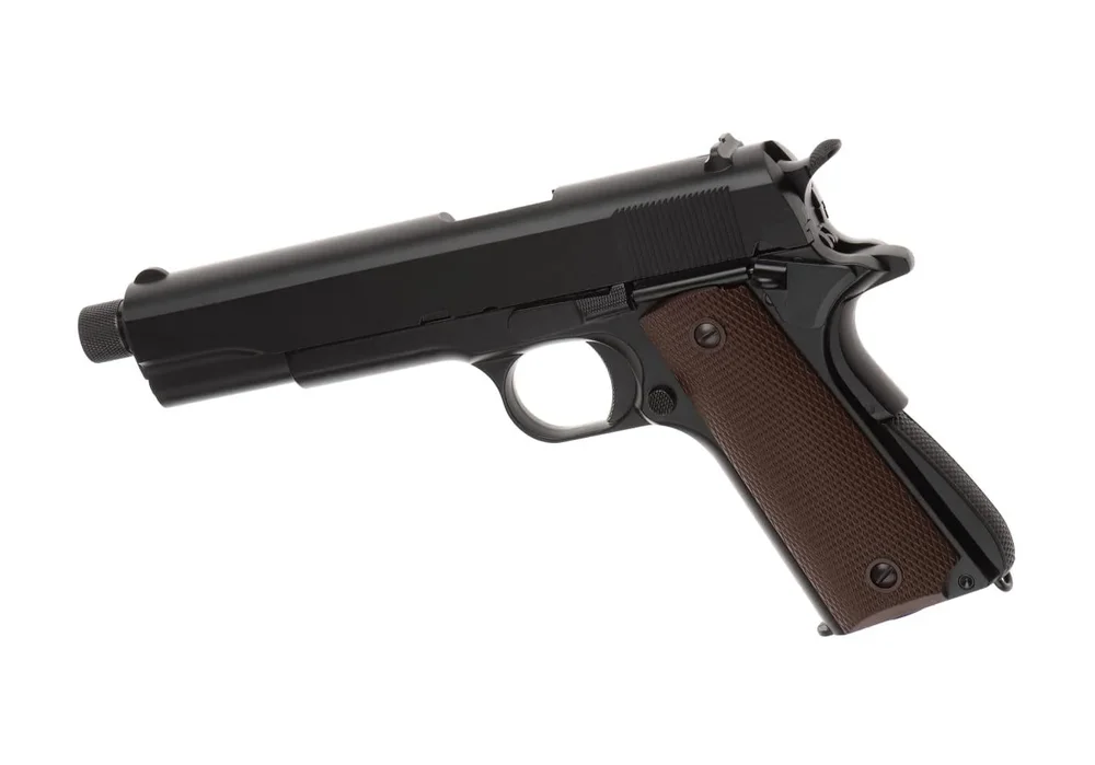 KJ Works M1911 TBC Full Metal GBB - Black - Bild 2