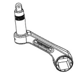 Swing Arm (Brazo de Movimiento) compatible for Minimotors Dualtron Storm - Bild 3