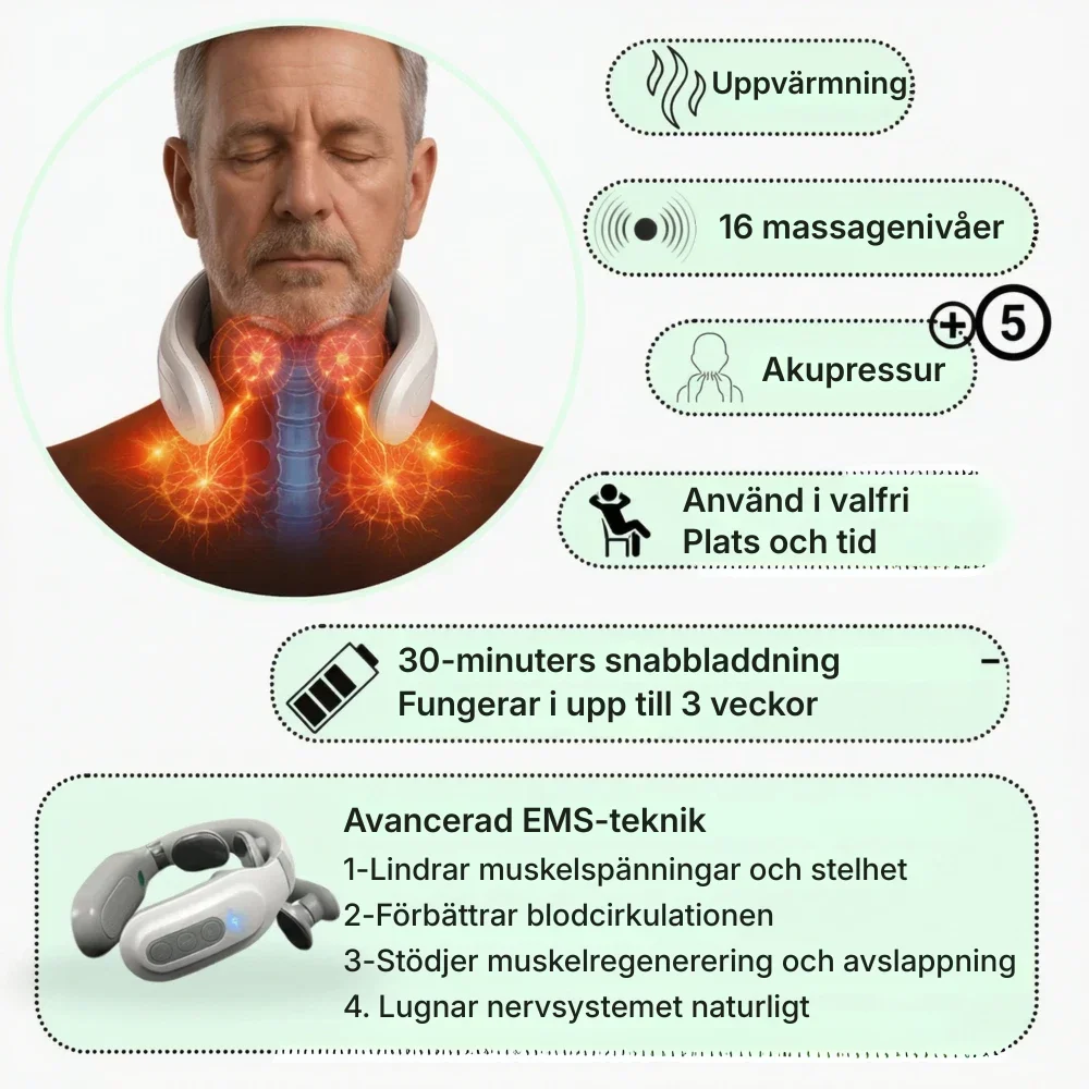 Cervora® | Värmebehandling + 6 vibrationslägen - Bild 3