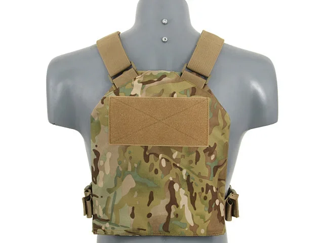 Simpel Plate Carrier med dummy soft armor-indsatser – Multicam - Bild 3
