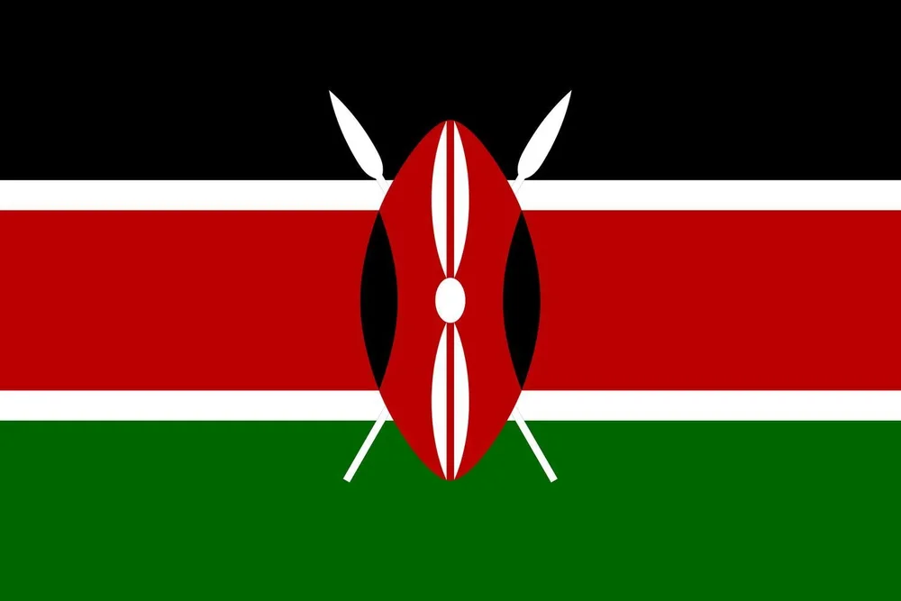 Kenya flagga
