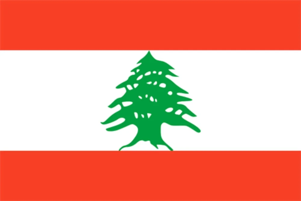 Flagga - Libanon