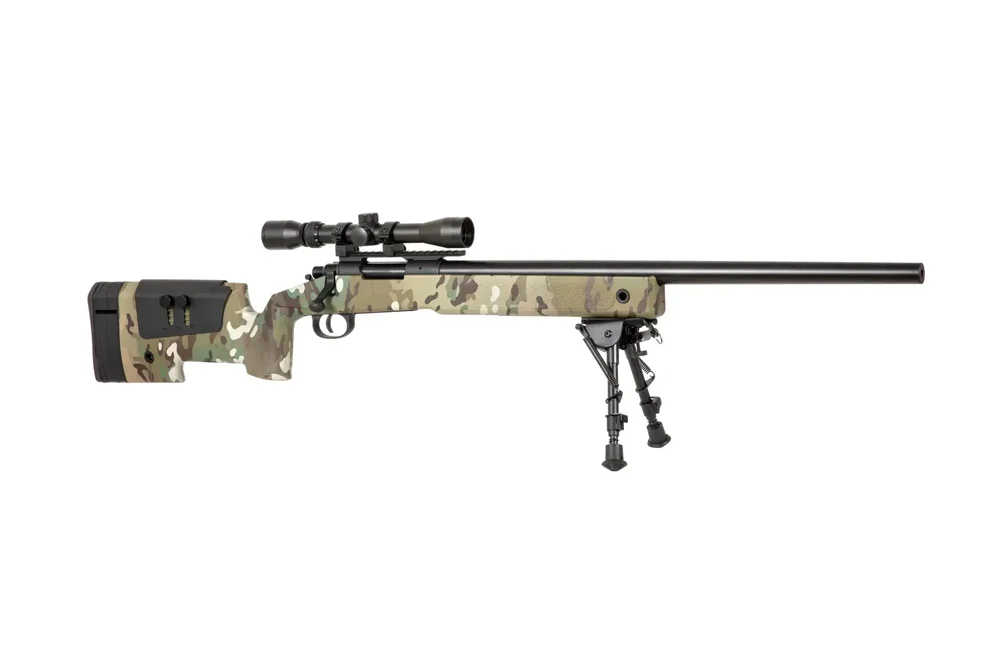 SA-S02 CORE™ Sniper Rifle m/ Sigtekorn og Bipod - MC - Bild 3