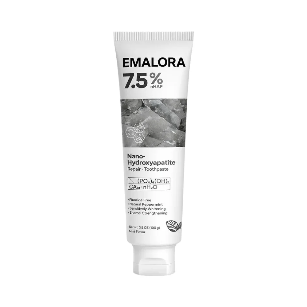 Emalora® | 7.5% reparerande tandkräm med nano-hydroxiapatit - Bild 1