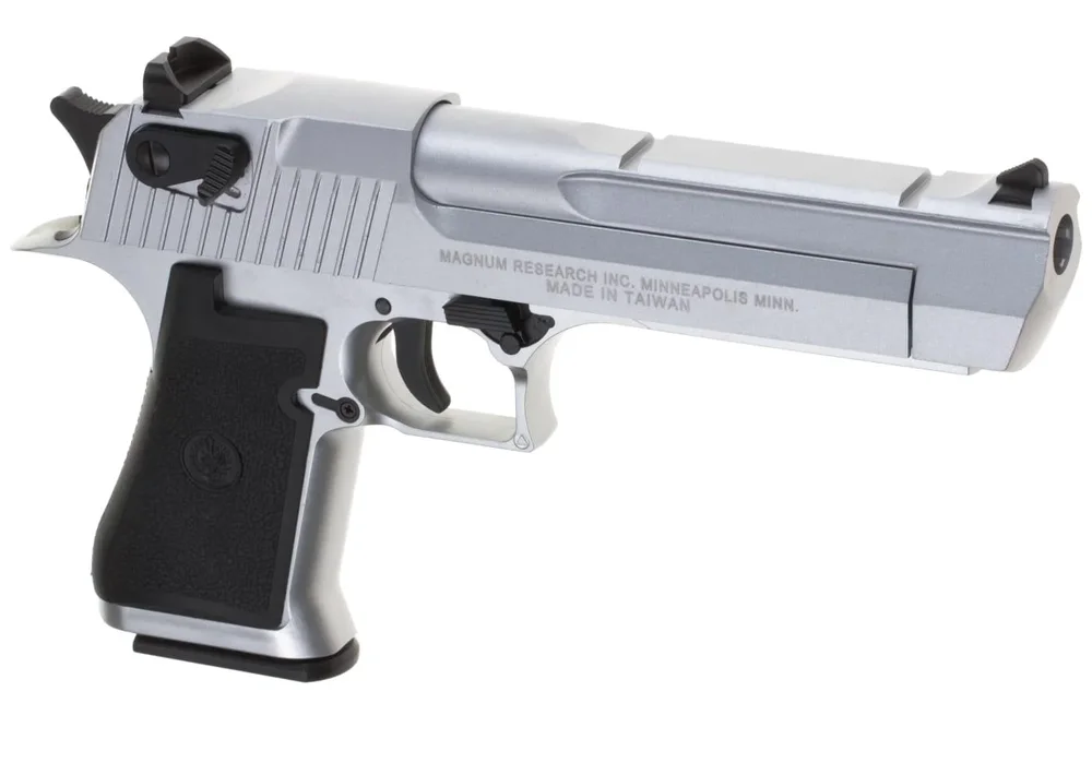 KWC Desert Eagle .50 AE CO2 Blowback Airsoft Pistol - Krom - Bild 1