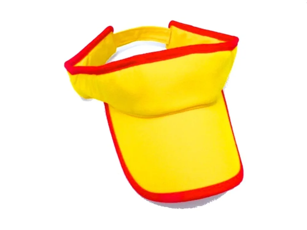 Skärmkeps gul / röd - Bild 1