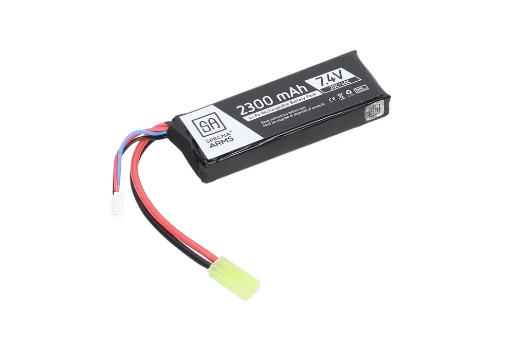 Specna Arms 7.4V 2300mAh LiPo battery 20/40C Tamiya mini - Bild 2
