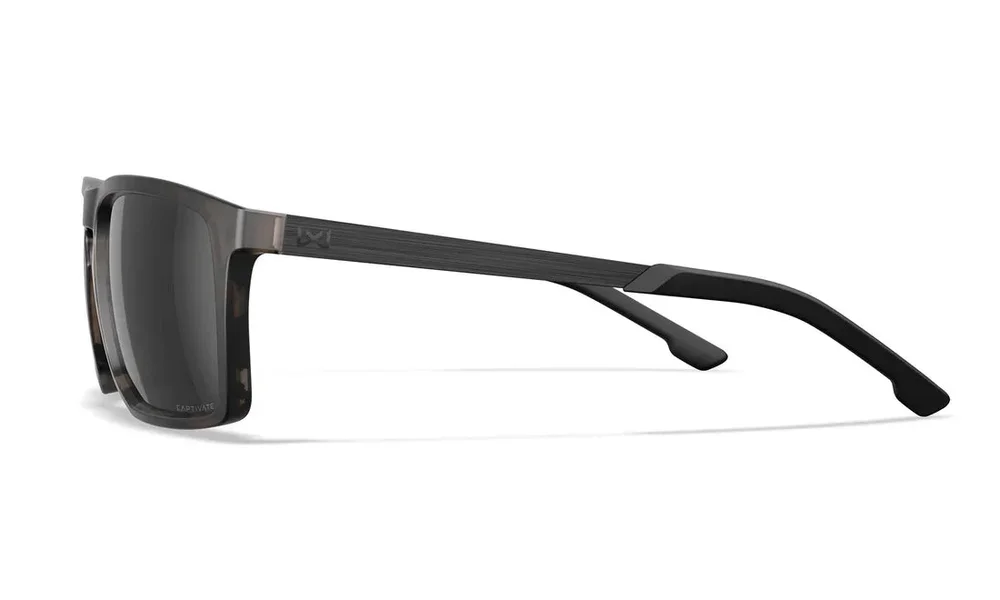 Wiley X WX AXE CAPTIVATE Polarized Black Mirror - Matte Tortoise Brown - Bild 3