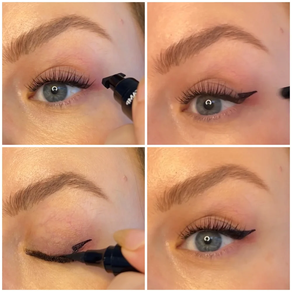 Easy Eyeliner: 2-i-1 Stamp + Liner-penna - Bild 2