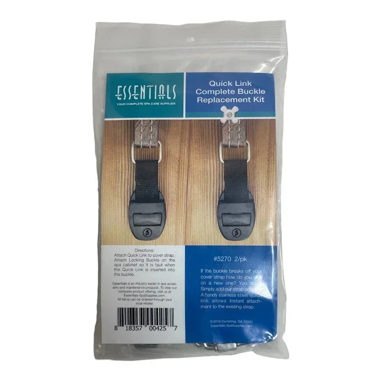 Fäste för lock med metallskarv, 2 pack - Bild 2