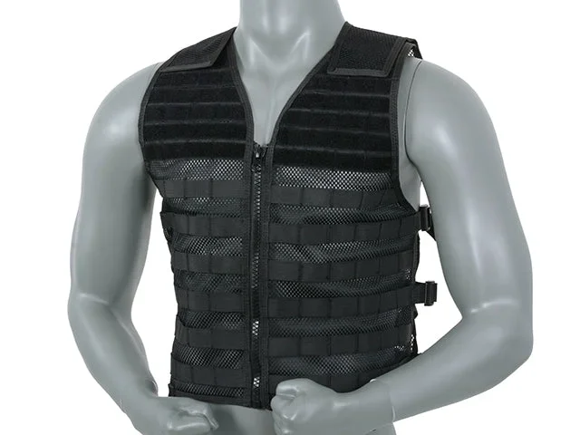 Mesh-vest – sort - Bild 3