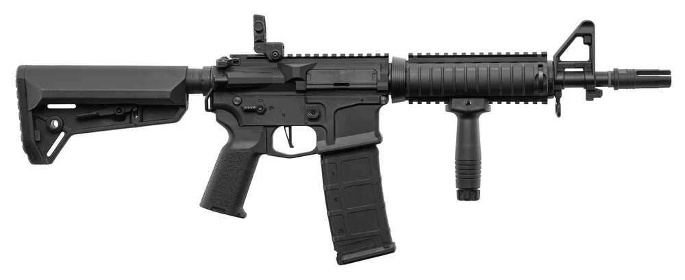 LT-02 G2 M4 CQBR NSR AEG-replika – komplet pakke - Bild 3