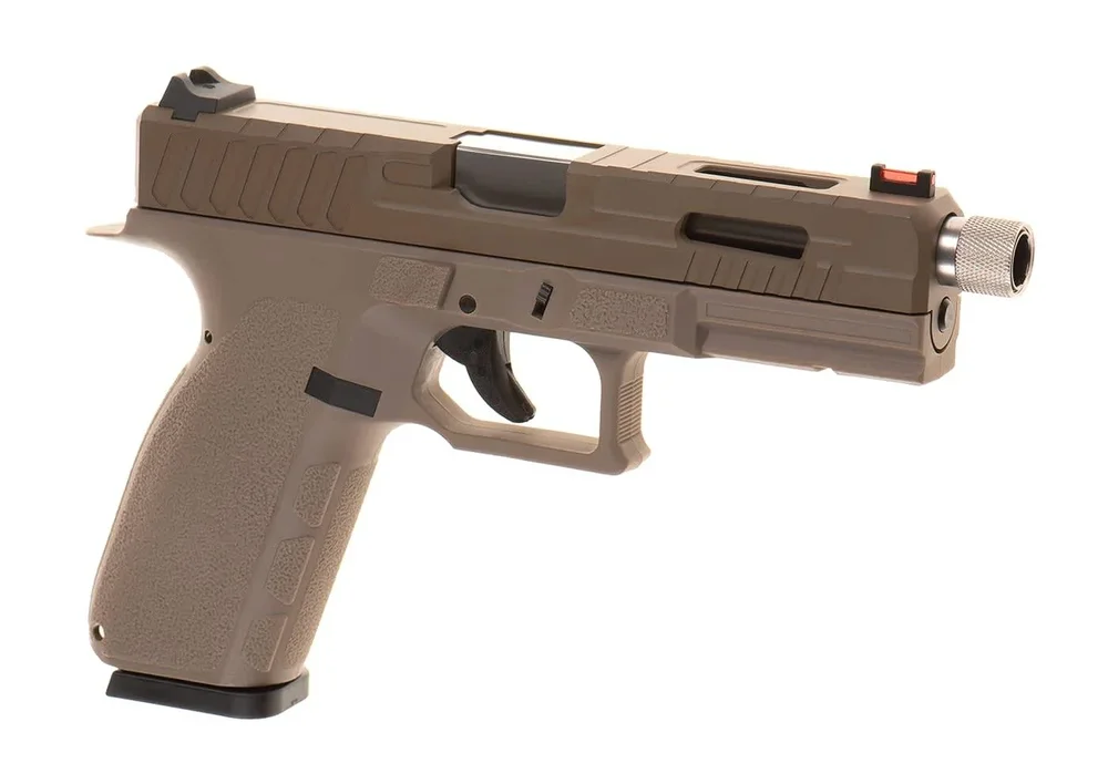 KJ Works KP-13F TBC Full Auto Metal Version GBB - Black - Bild 2