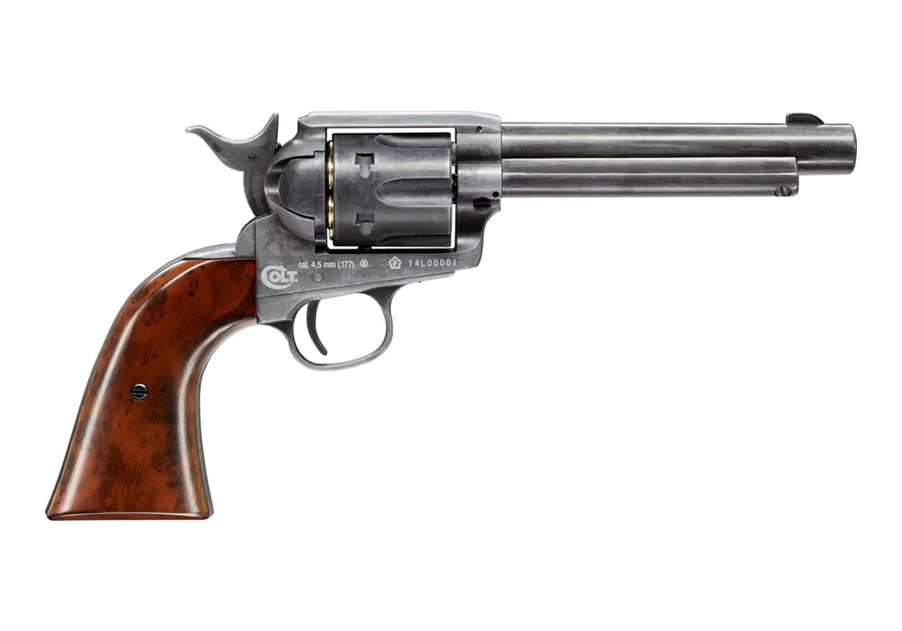 Colt SAA .45 5.5" Airgun Revolver - Antique Finish - Bild 3
