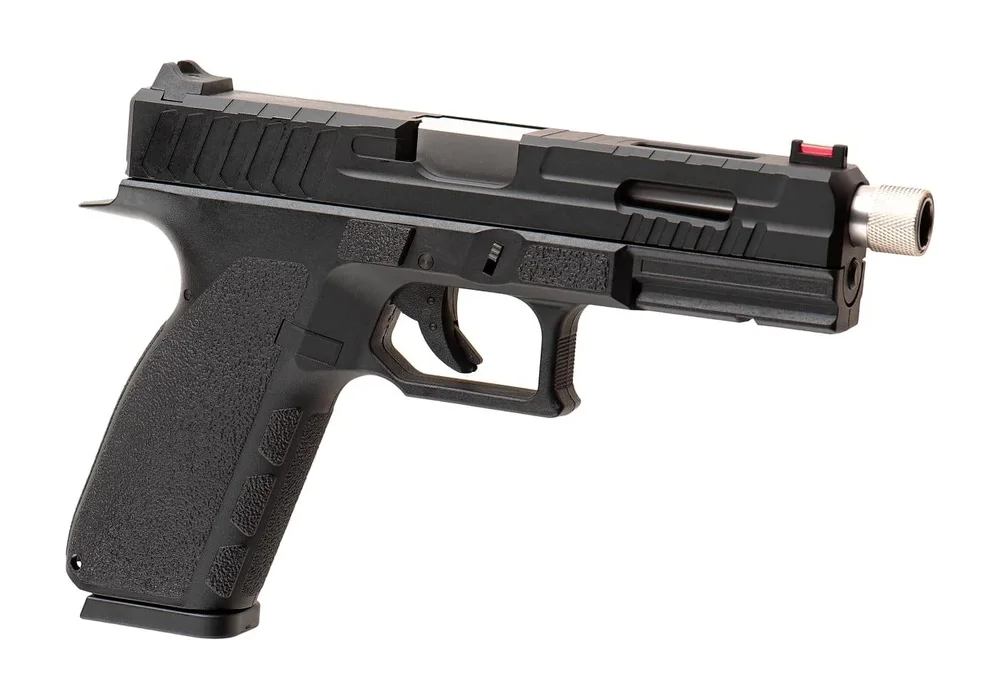 KJ Works KP-13F TBC Full Auto Metal Version GBB - Black - Bild 1