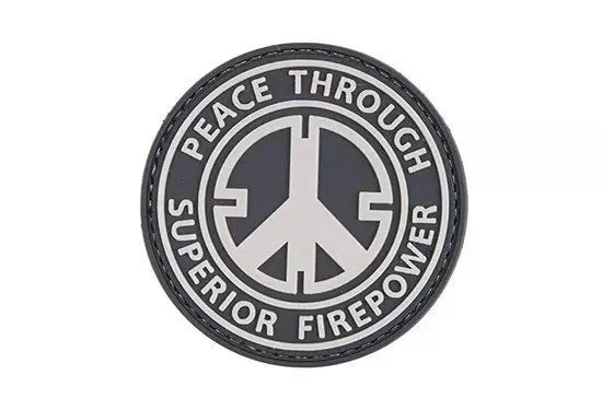 3D PATCH – Peace Through Superior Firepower 3D PATCH – Peace Through Superior Firepower