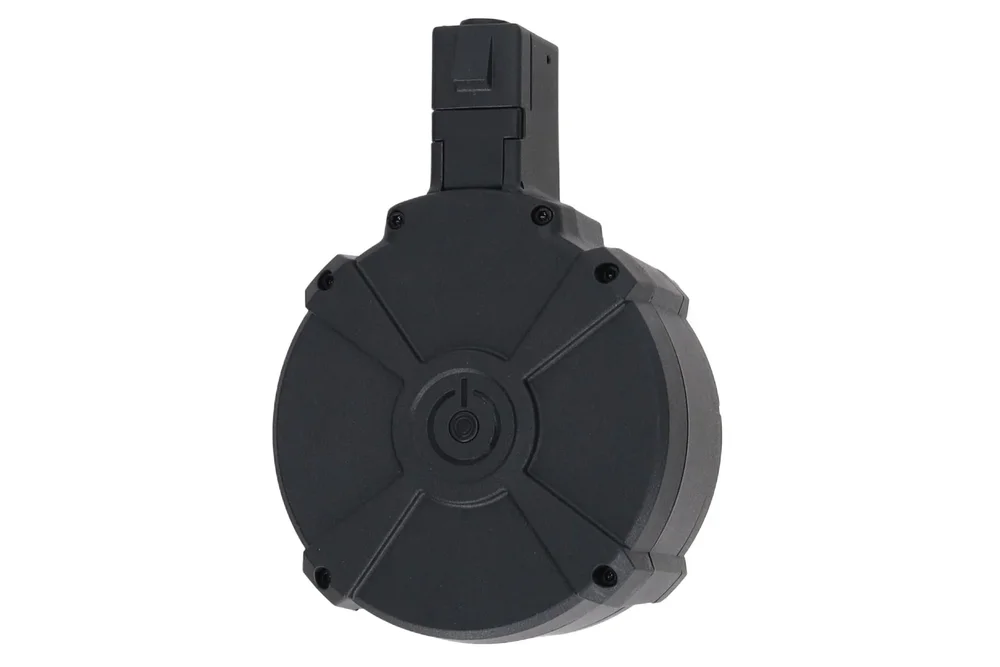 Specna Arms 850-round electric drum magazine for the SA-J20 AEG – Black - Bild 2