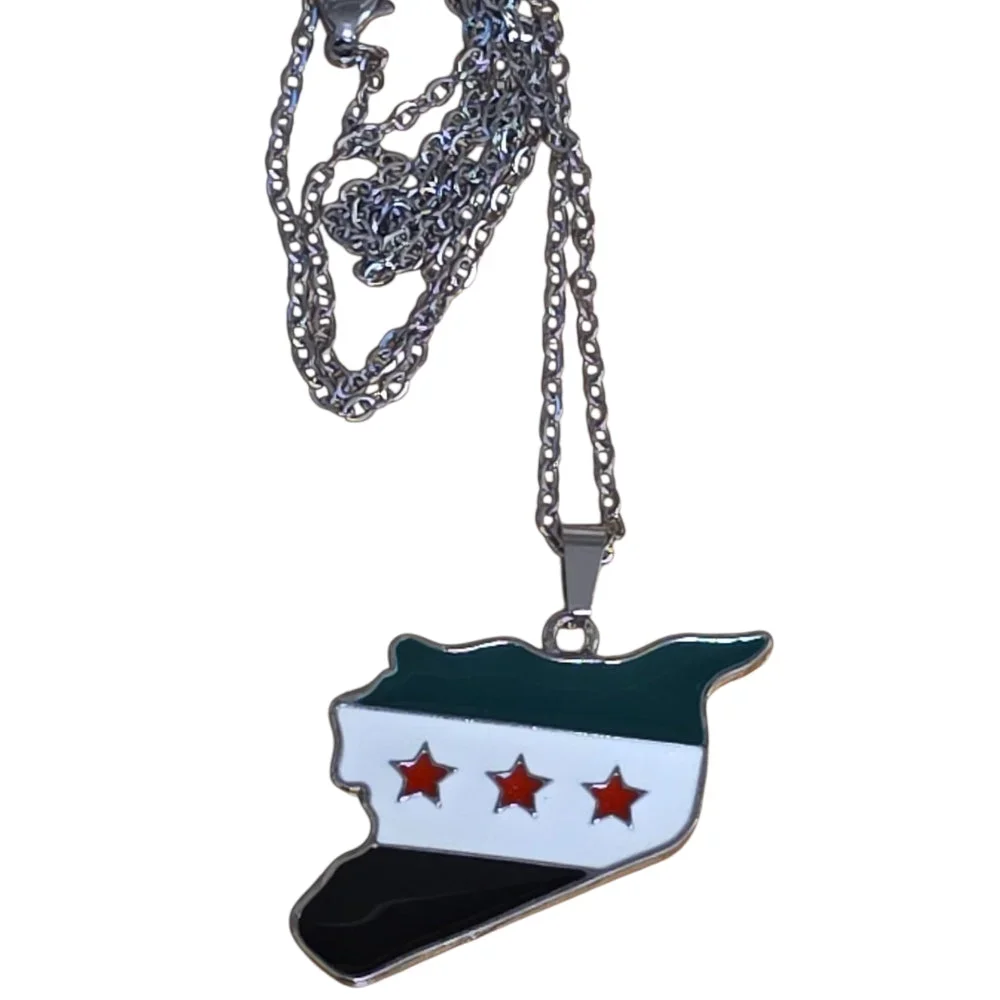 Halsband med Syrien-hänge - Bild 2