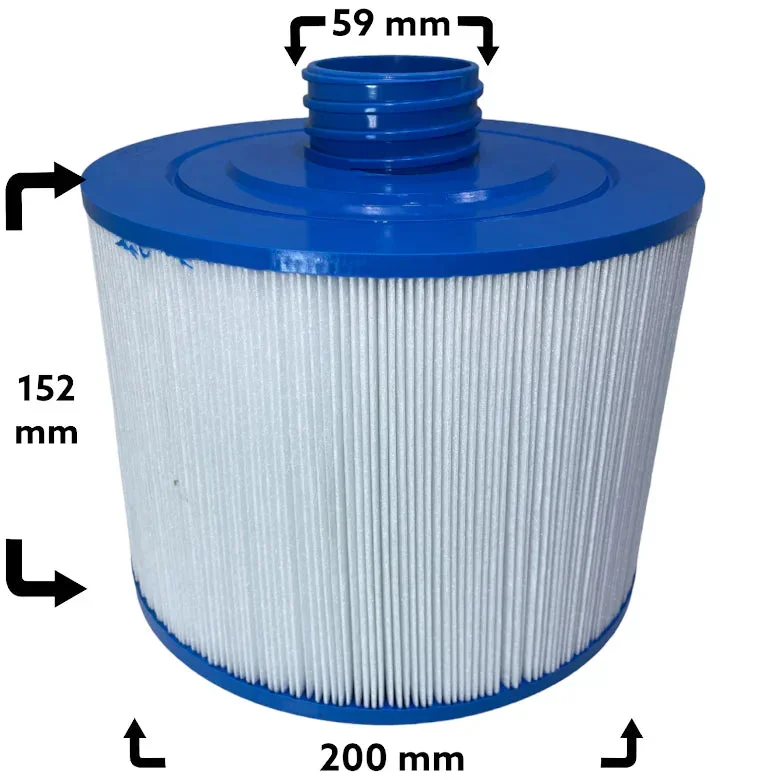 4-pack Spafilter som passar b.la. Beachcomber, Bullfrog Spas, Caldera, Canadian spas, Villeroy & Boch, Svenska Bad, K-Rauta 4 för 3 - Bild 2