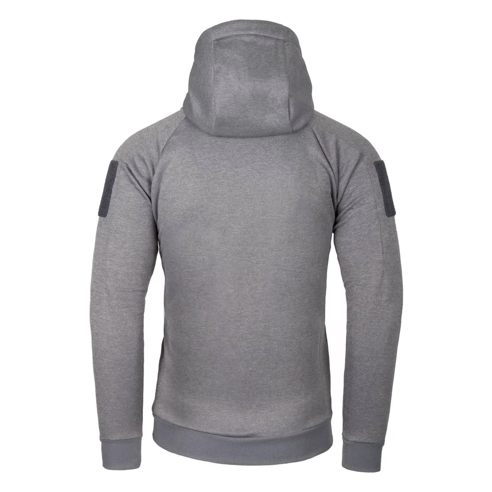 HELIKON URBAN TACTICAL HOODIE (FullZip) - Melange Black/Grey - Bild 3