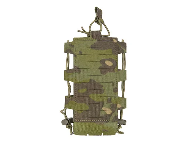 Justerbar radio- og flaskelomme med shockcord, laser-cut – Multicam Tropic - Bild 1