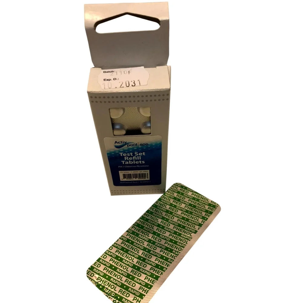 Activ Pool Test Set Refill Tabletter 30 Phenol Red 30 DFD 1 - Bild 2