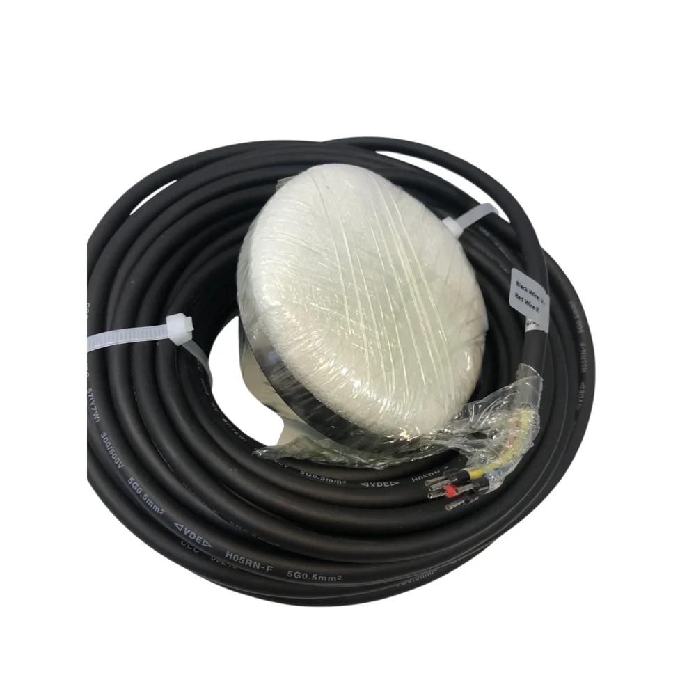 LED lampa RGBW mini i rostfitt stål med 20m 5-ledarkabel Certikin - Bild 2