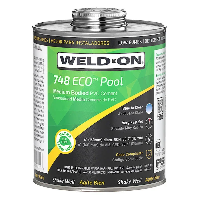 PVC lim Weld-On® 748™ ECO Pool PVC lim Weld-On® 748™ ECO Pool