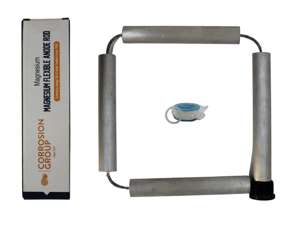 Kedjeanod Varmvattenberedare 21*660mm (4*135mm) 3/4" NPT Magnesium, PTFE tape - Bild 1
