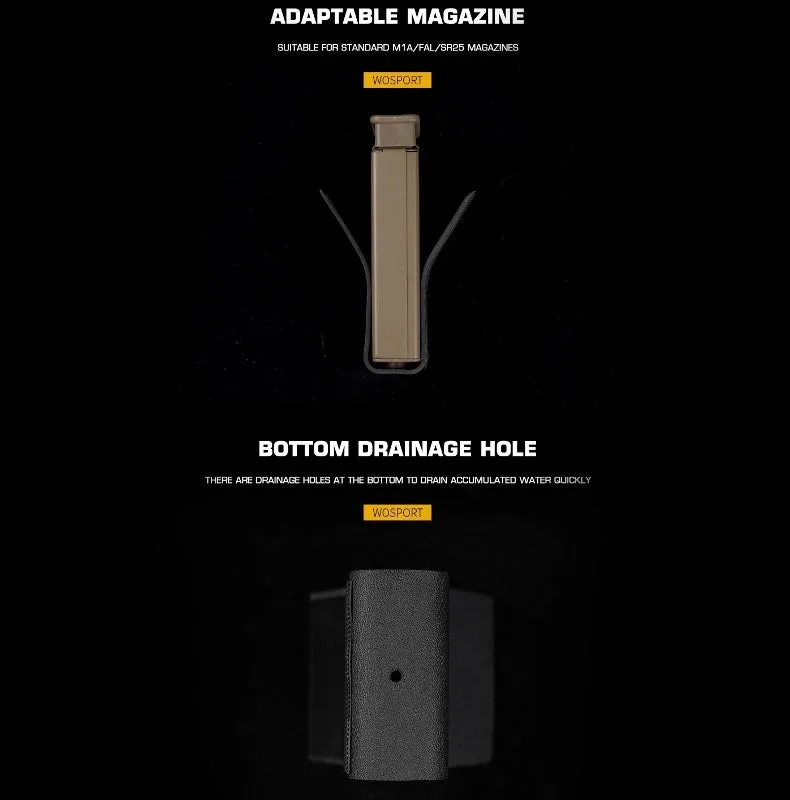 WST Kydex Insert for 7.62 Magazine Pouch, Medium - Bild 2