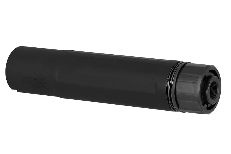Angry Gun DASM-S QD lyddæmper med flashhider, 14 mm CCW, sort - Bild 2