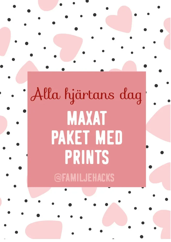 Alla Hjärtans Dag 💥Storpack!💥 (PDF-format) - Bild 1