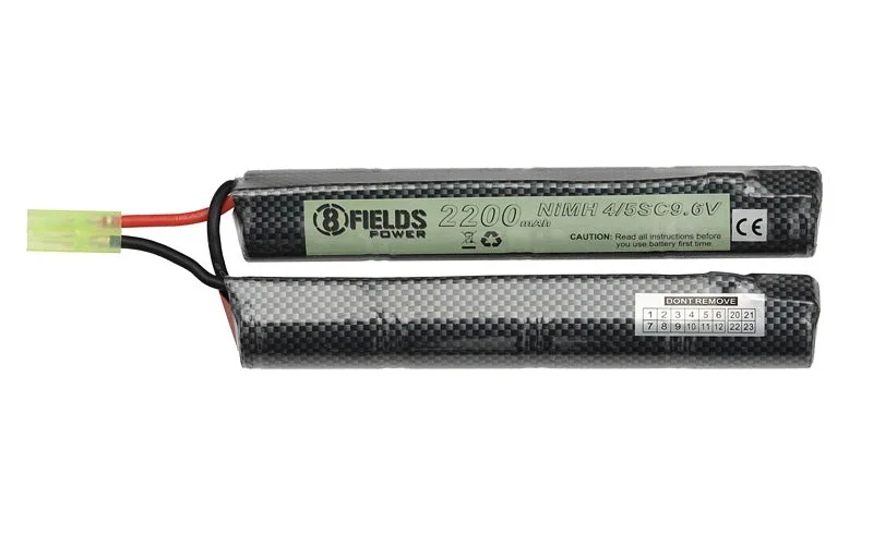 Batteri VB-NiMH 4/5SC 9,6 V 2200 mAh – SF large type