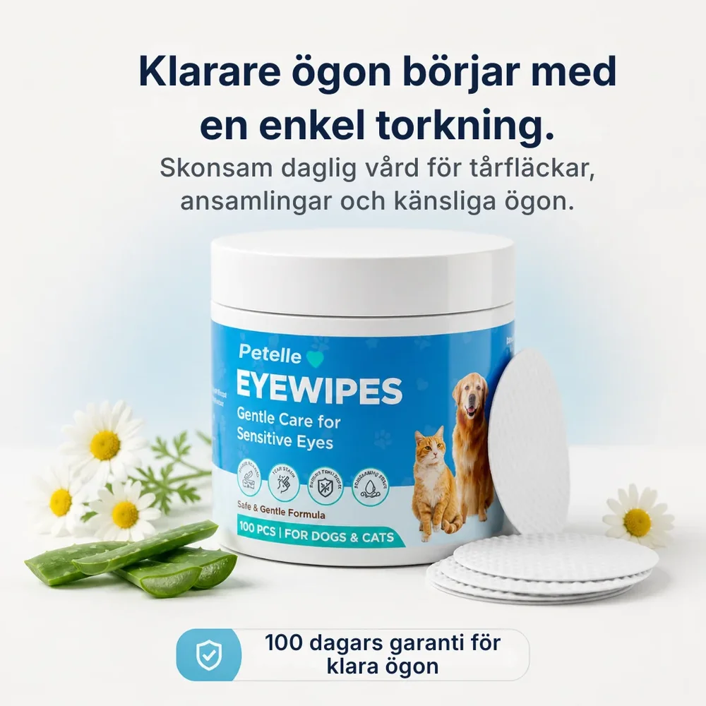 Petelle® Ögonservettsats | förebyggande åtgärder som håller ögonen friska - Bild 1