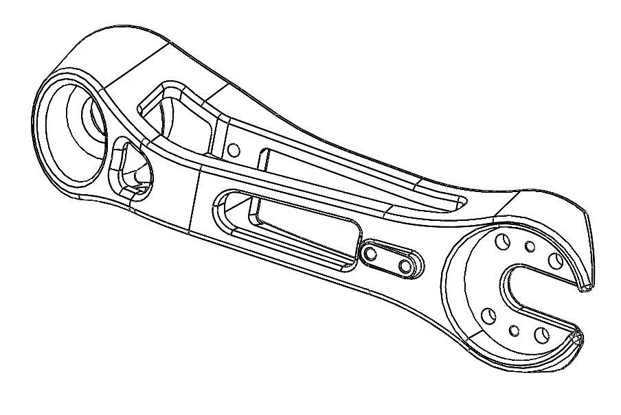 Arm Front Right (Brazo Delantero Izquierdo) compatible for Minimotors Dualtron Storm - Bild 2