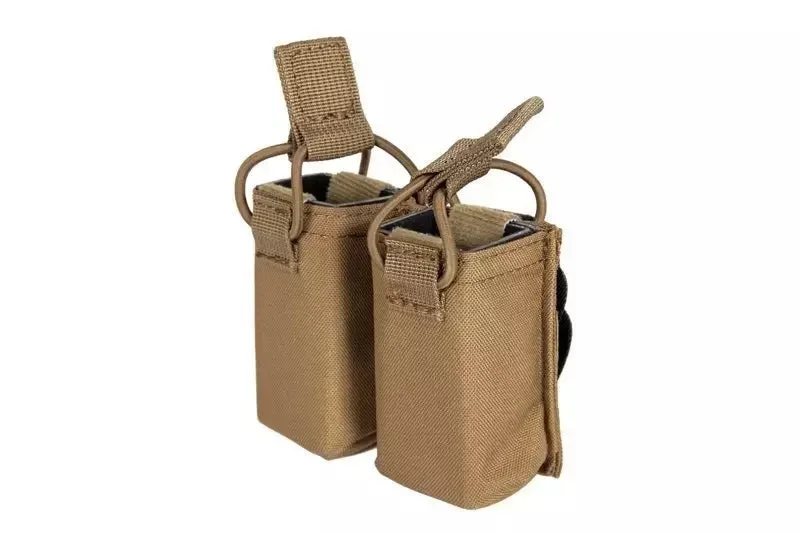 Double Pistol Pouch – Coyote Brown Double Pistol Pouch – Coyote Brown