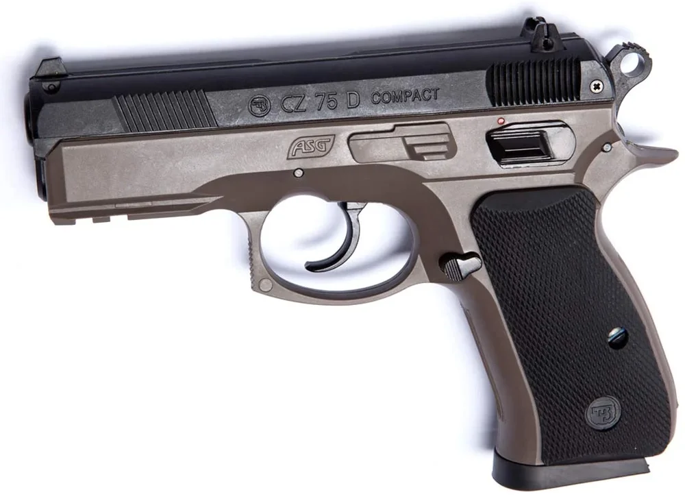 CZ 75D Compact Dual Tone, FDE – Fjeder Pistol CZ 75D Compact Dual Tone, FDE – Fjeder Pistol