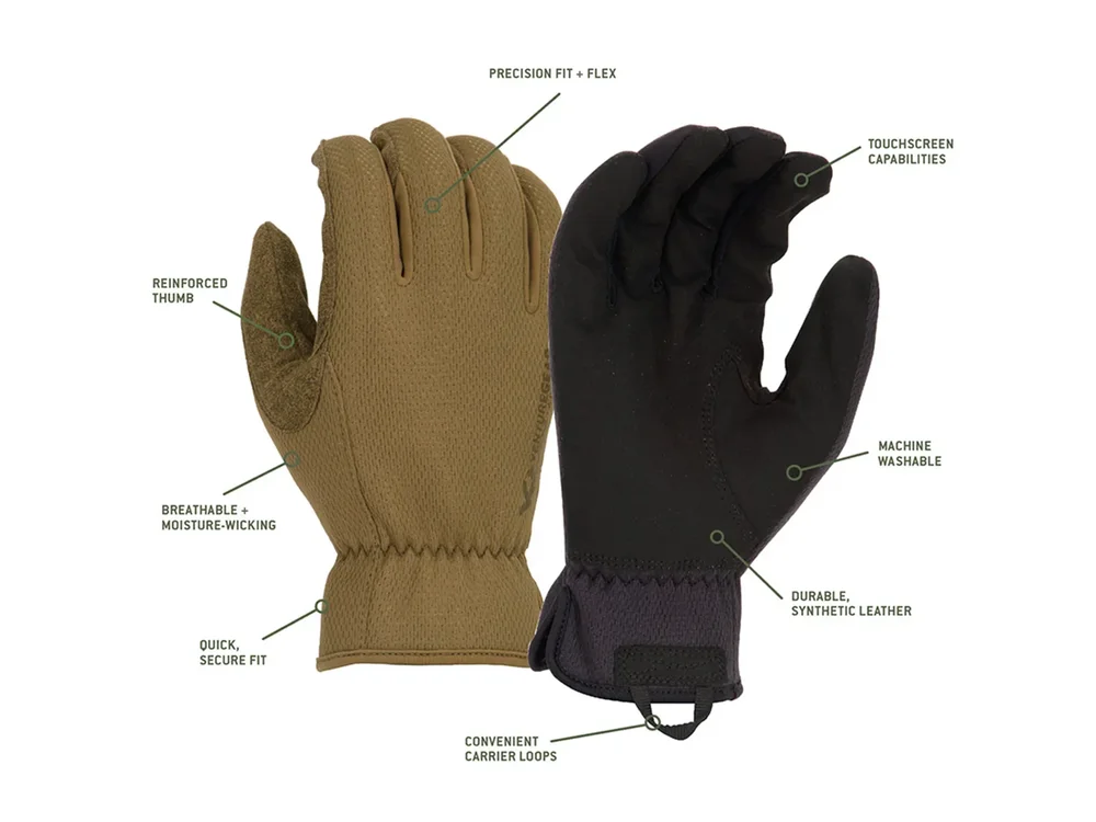 Pyramex Venture Gear Medium-Duty Operator gloves, Black Size S - Bild 3