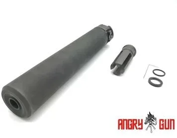 Angry Gun QD SOCOM762 lyddæmper med QD flash hider, 14 mm CCW - Bild 1