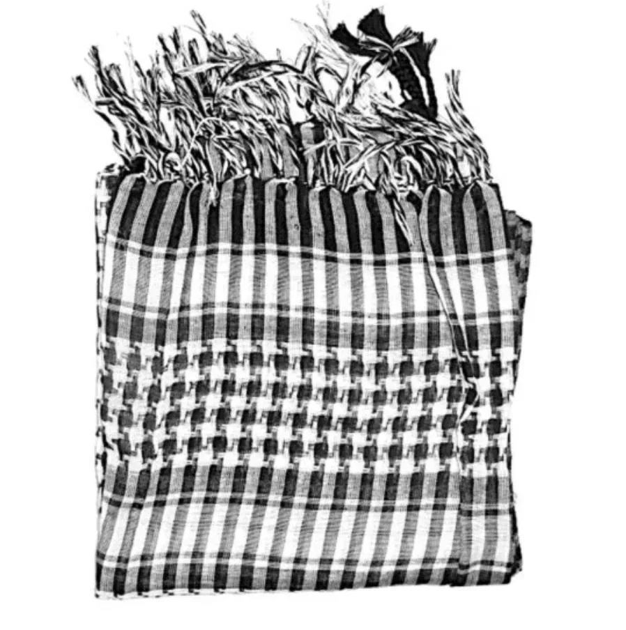 Palestinasjal - Svart och vit - scarf - Palestina - Bild 2