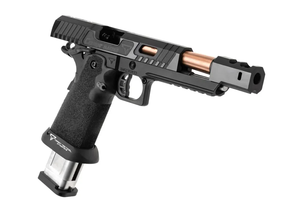 Taran Tactical CM0330 2011 Combat Master Alpha Full Auto Full Metal GBB - Black - Bild 3