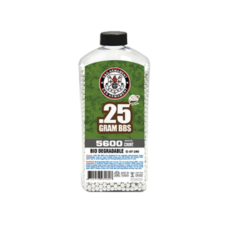 0.25G BIO Kugle – 5600R – Hvid