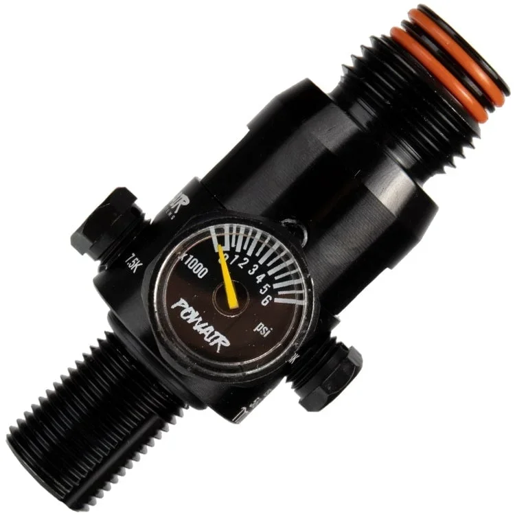 PowAir MAXREG regulator til HPA-flaske, 300 bar / 4500 PSI PowAir MAXREG regulator til HPA-flaske, 300 bar / 4500 PSI