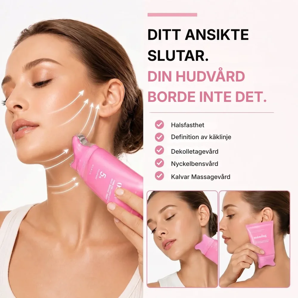 Luniva® | PDRN-kollagen Gua Sha-kräm mot rynkor i ansikte och hals - Bild 2